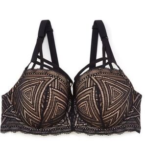 NWOT Adore Me Trezza Full Coverage Adjustable Underwire  Bra Size 40H